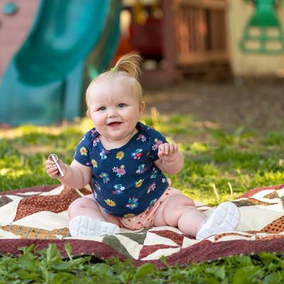 Child at EUMA's The Refuge