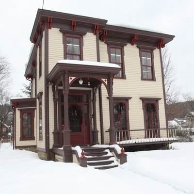 2015 Tarbell House Prior to Cupola Reinstallation