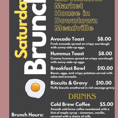 Brunch Menu